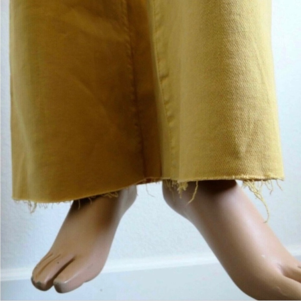 KUT from the KLOTH Jeans Women’s Distressed ANGELA Wide Leg Gaucho Size 12 NWT - Picture 4 of 4